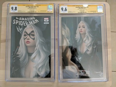 AMAZING SPIDER-MAN #26 | CGC Sig LOUW VARIANTS KRS A & C | Signed by Warren Louw