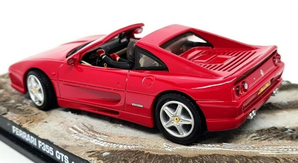 Eaglemoss 1/43 Scale James Bond 007 Ferrari F355 GTS - GoldenEye - Image 4 of 4