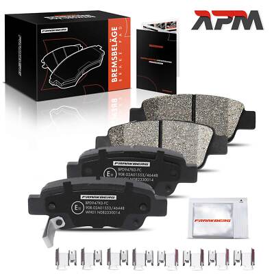 Bremsbeläge Bremsbelagsatz Hinten für Honda CR-V 3 4 RE RM 2.0 2.2 2.4 ab 2006
