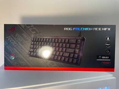 ASUS ROG Falchion Ace HFX 65% compact gaming keyboard, magnetic switches, 8000