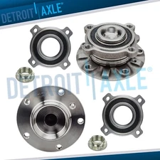 4pc Front Rear Wheel Bearing Hub Assembly for 1997-2003 BMW 525i 528i 530i 540i