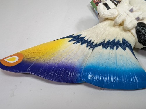 1998 Bandai Toho Kaiju Series RAINBOW 10” MOTHRA vinyl Godzilla - Picture 9 of 10