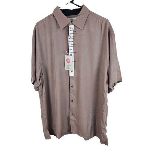 Chemise décontractée brune LEMAIRE en solde Chemise décontractée brune LEMAIRE en solde