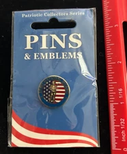 NEW Army National Guard Collectable Lapel Pin - Eagle Patriotic Series