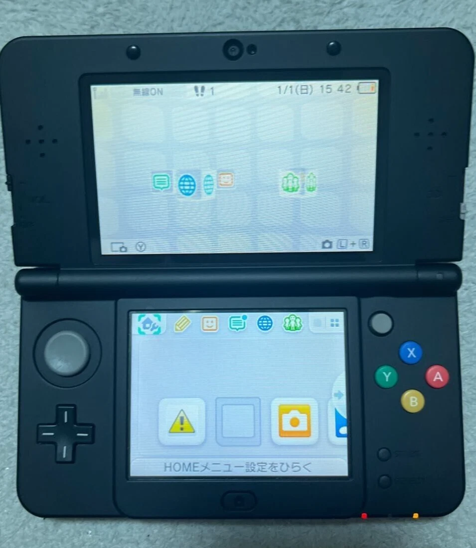 Newニンテンドー3DS ブラック KTR001 携帯用ゲーム本体