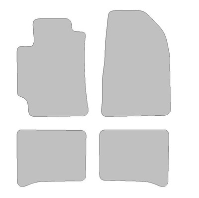 Fußmatten-Set für Toyota Camry (1991-1996) Deluxe schwarz