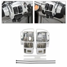 Chrome Switch Housing Cover For Harley Touring Electra Street Glide Road King