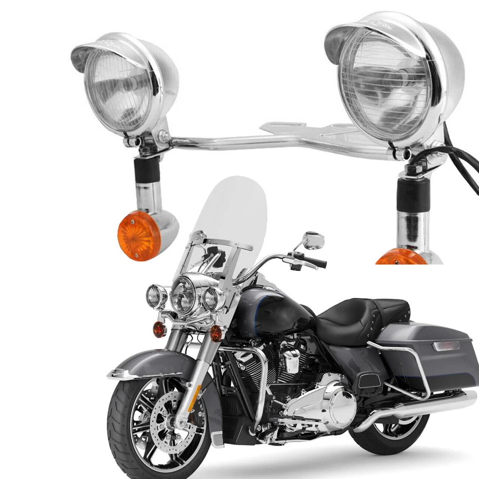 Passing Turn Signals Light Bar For Yamaha Royal Star Venture Royale Deluxe - Изображение 4 из 4