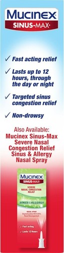 Severe Nasal Congestion Relief Clear & Cool Nasal Spray, Cooling Menthol Flav... - Picture 11 of 13