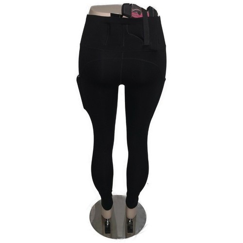 Women's Concealed Carry Black Active Legging IWB Kidney Gun Holster XS