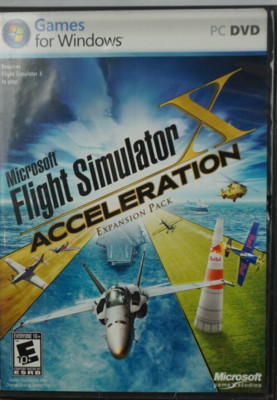 Flight Simulator X Acceleration-PC  New and Sealed