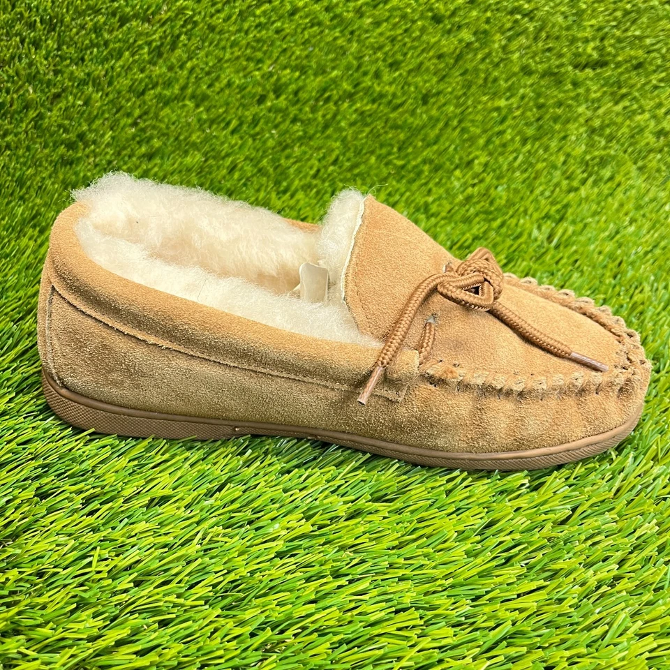 Туфли тапочки Bearpaw Mindy женские размер 6 коричневые повседневные комфортные замшевые без шнуровки - Изображение 4 из 4