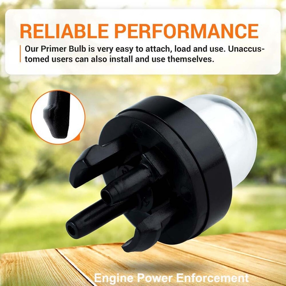 4x Snap In Primer Bulb For Poulan Ryobi Homelite Toro Craftsman Blower - Foto 9
