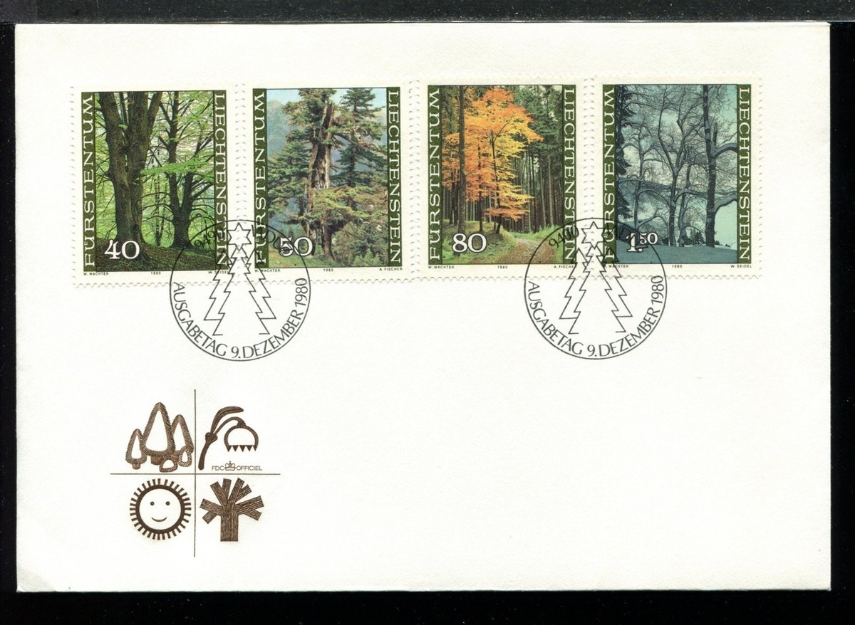 Liechtenstein Forest 1980. Green Beeches Matrula forest