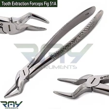 Tooth Extraction Forceps Fig.51A Upper Roots Extracting Surgery Plier Dental CE