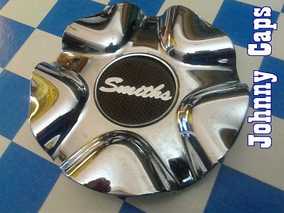 Smiths Wheels Chrome Center Caps #N/A Custom Wheel USED Center Cap (1)  