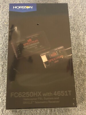 Spektrum FC6250HX - Contrôleur Flybarless Hélico + Récepteur SRXL2 - Neuf Sous Blister