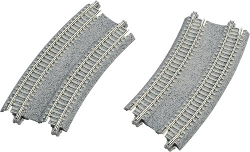 Set De Base KATO N - Voie Surélevée Double V13, écartement 9mm - Référence 20-872 Pour Réseau Miniature