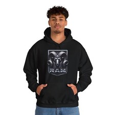 RAM Pickup Truck Hoodie  Unisex Heavy Blend Sweatshirt S-5XL 