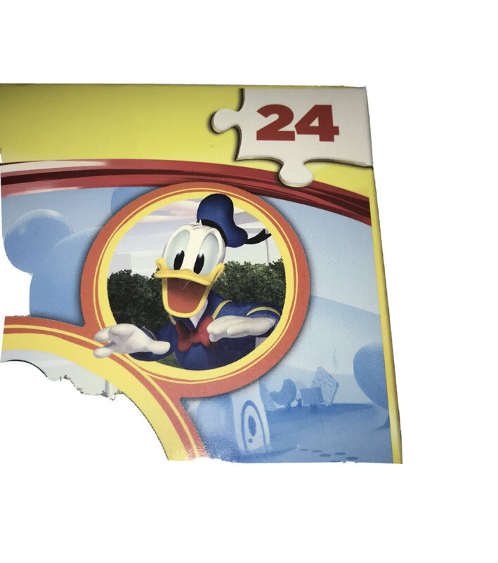 Disney Junior- Mickey Mouse, Donald Duck and Goofy Shaped Puzzle