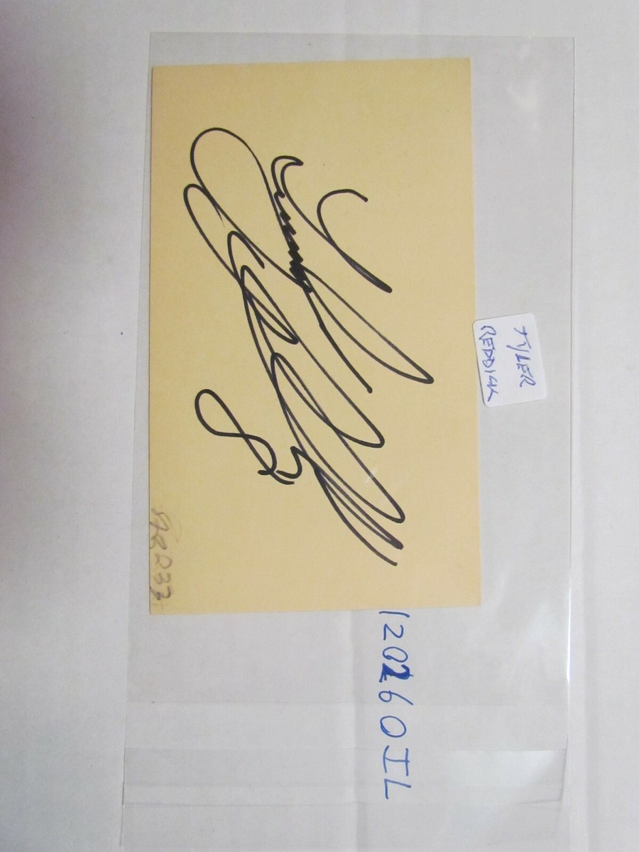 Tyler Reddick Signed Postcard | eBay