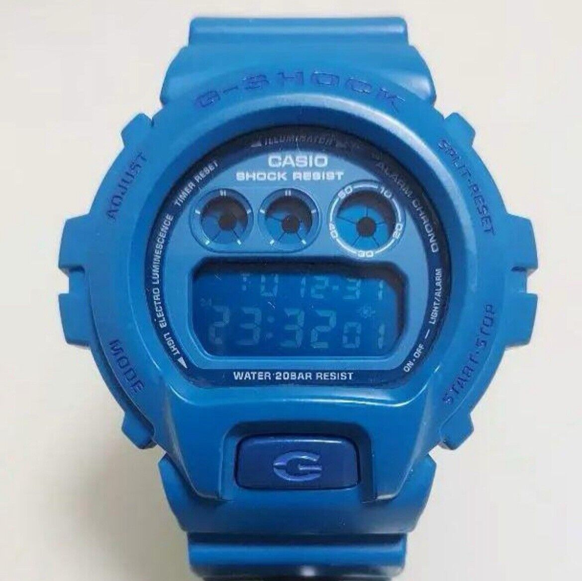 CASIO G-SHOCK DW-6900MM BLUE Smurf Crazy Colors dw6900mm2 CASIO G-SHOCK DW-6900MM BLUE Smurf Crazy Colors dw6900mm2