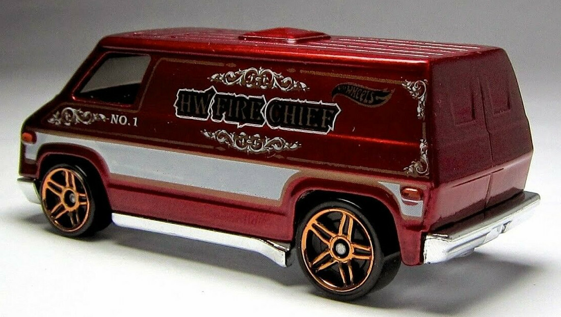HOT WHEELS FIRE: FIRE CHIEF (SUPER VAN) HW CITY 55/250