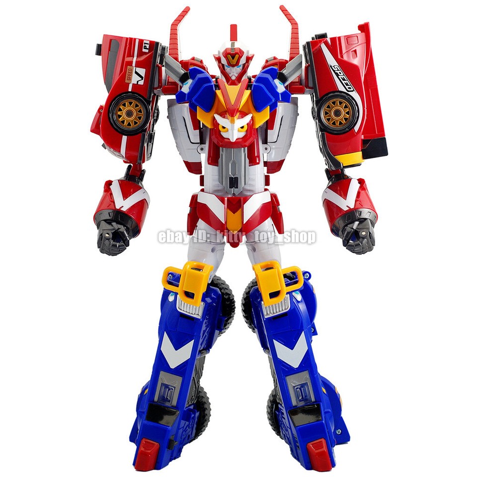 3 In 1 Tobot Galaxy Detectives 5 GIANT V Transform Combined Robot JUSTICES GOLDEN V Action Figure Vehicle Model Deformation Toys - Foto 5