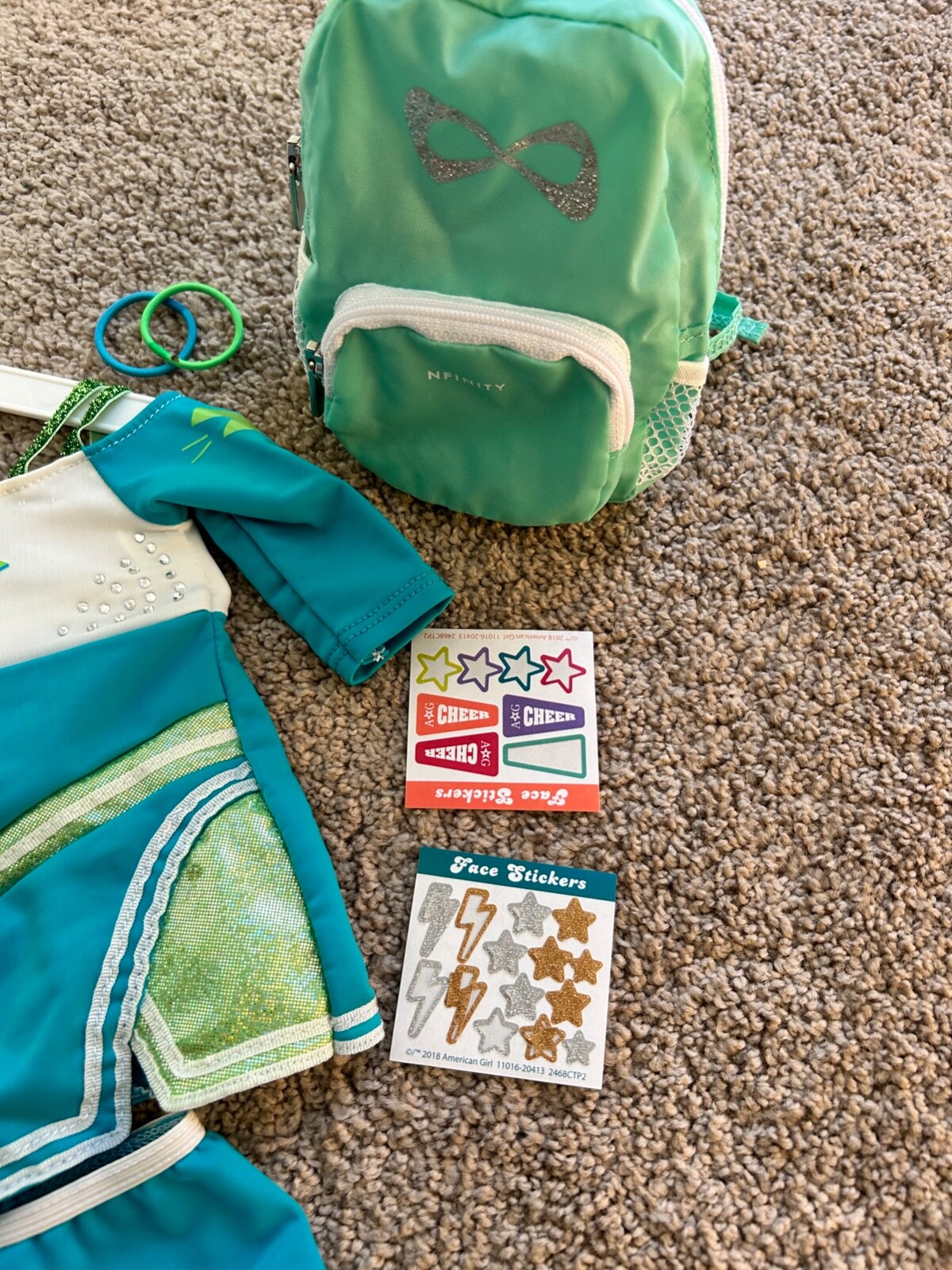 American Girl Doll Truly Me Competition Cheer Outfit eBay