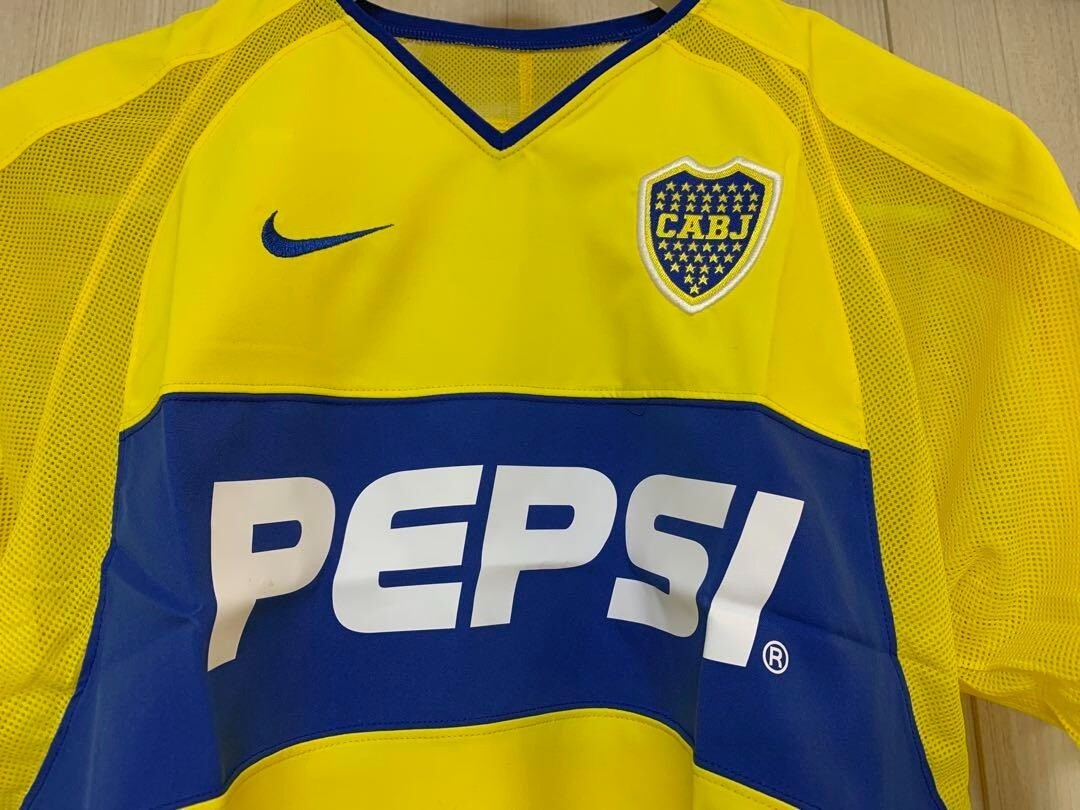MINT Auth BOCA Juniors 2003 M Away Vintage jersey shirt