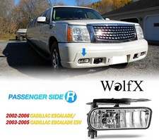 For 2003-2005 Cadillac Escalade Esv Passenger Side Fog Light Clear Driving Lamp
