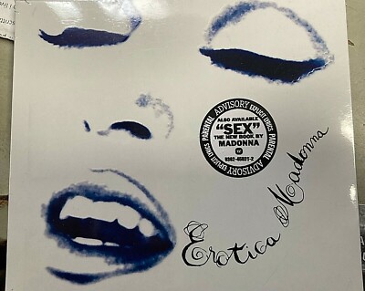 Madonna ‎– Erotica - CD AUSTRALIAN Numbered Ltd Ed Book Jacket