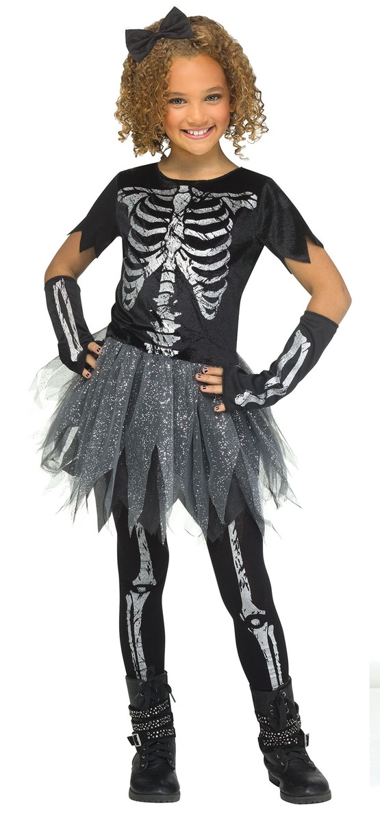 kids silver skeleton dress costume Amazon.com: Fun Costumes Metallic Silver Skeleton Kid's Costume - Small