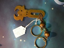 GAH Metal Brain Teaser Wizard Ring Puzzle IQ Test Toys for Adults Children Bull