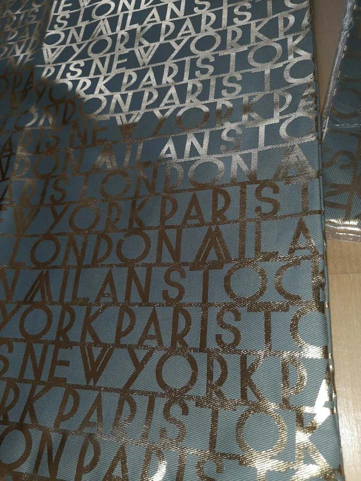 NEU New York Paris Milan 3 STÜCK H&M HOME Kissenbezug 40 x 40 Lounge Kissen - Bild 4 von 4