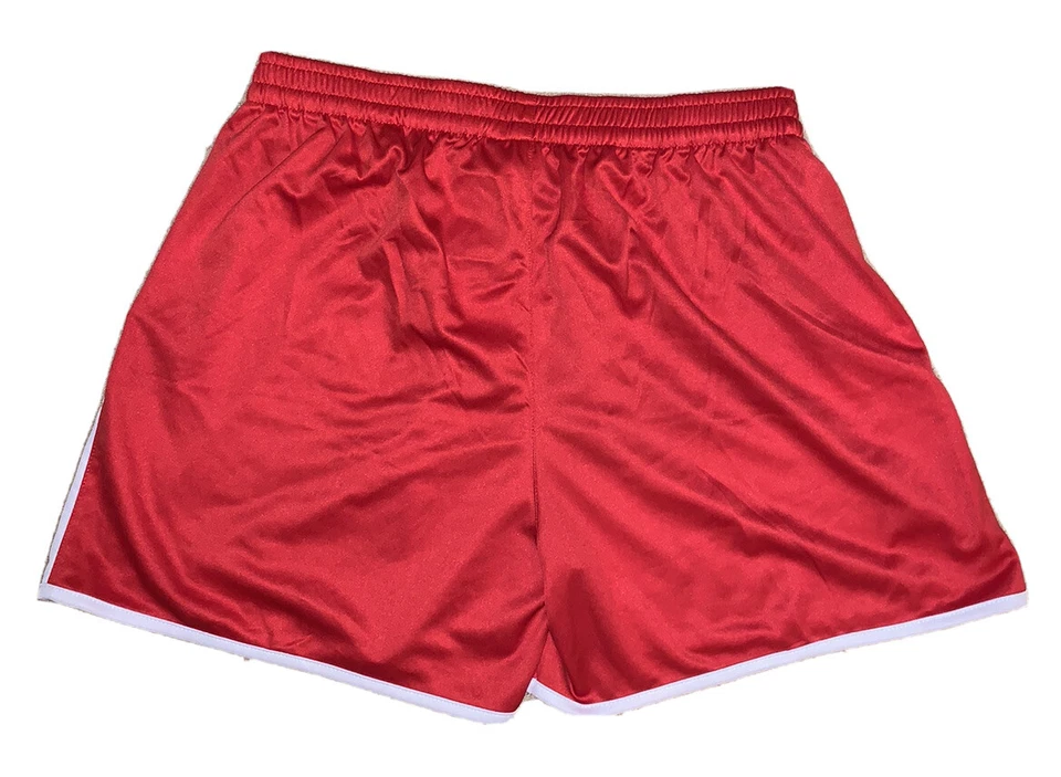 Женские футбольные шорты Diadora Valido красные размер средний - Изображение 2 из 3