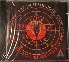 Liszt Faust Symphony Domingo Barenboim Berlin PO Teldec CD