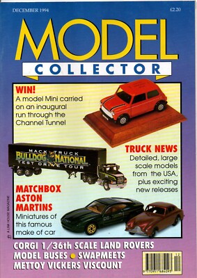 MODEL COLLECTOR magazine - December 1994