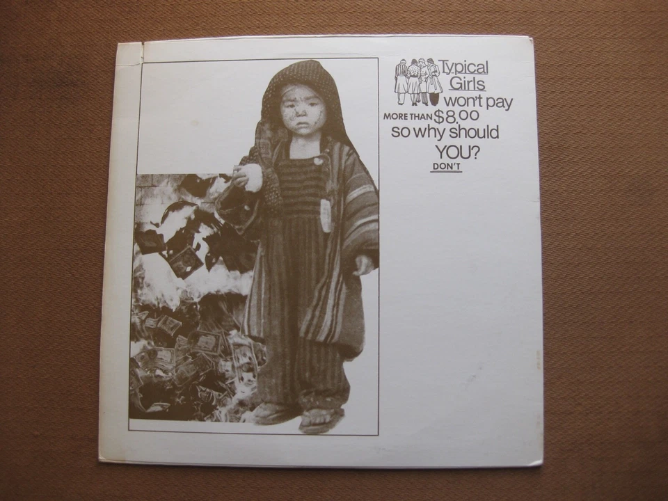 THE SLITS - Typical Girls Won't Pay More Than $8.00... - LIVE Cincinnati 1980 NM - Image 3 of 4