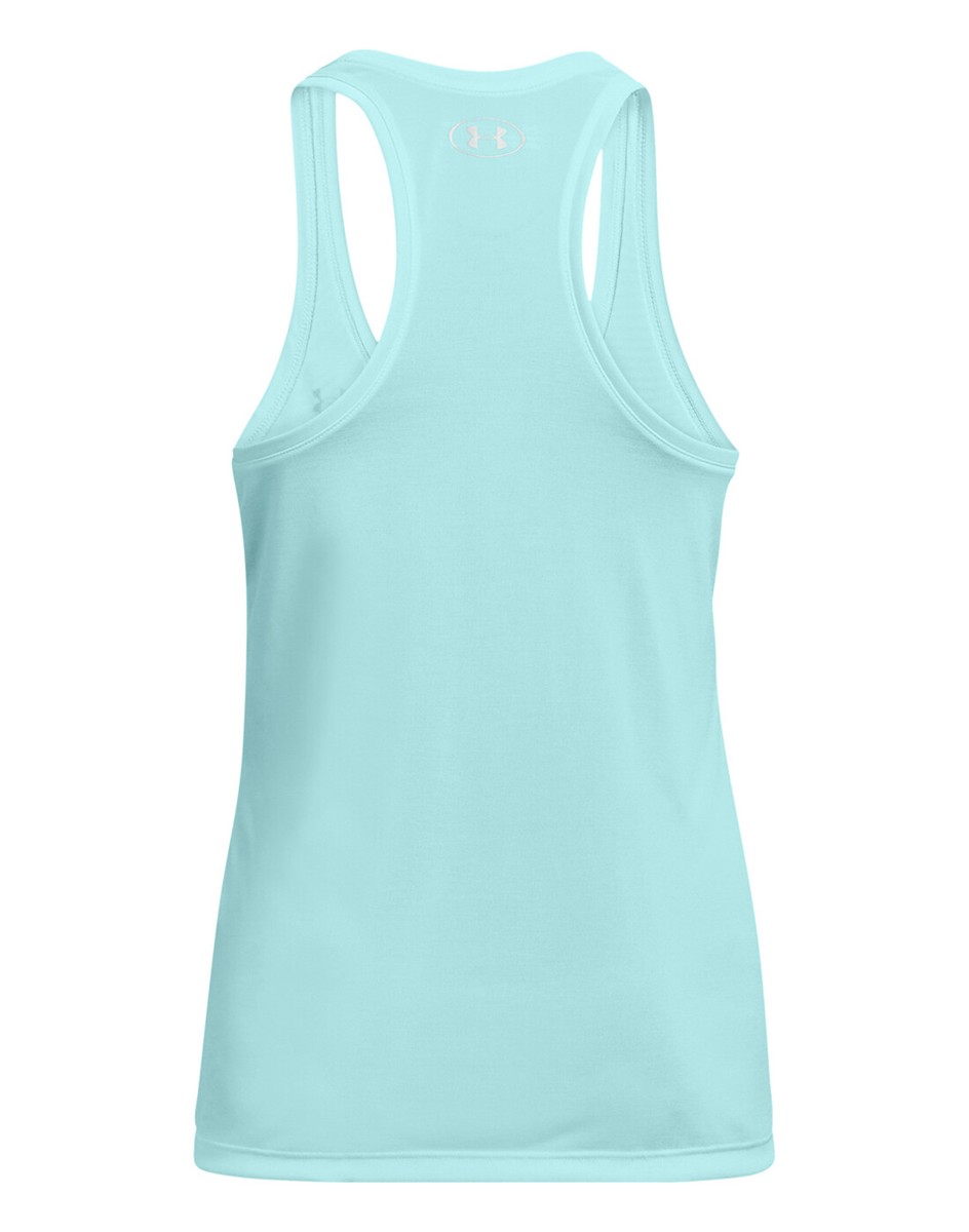 Womens Under Armour Tech Twist Tank Top Shirt Breeze Blue