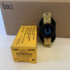 Hubbell 2510A Twist Lock Recpitacle 4 Pole 5 Wire Locking 20A
