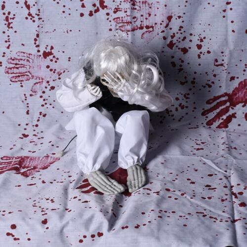Halloween Trembling Crying Ghost Doll Voice Control Ghost Prop Halloween Party