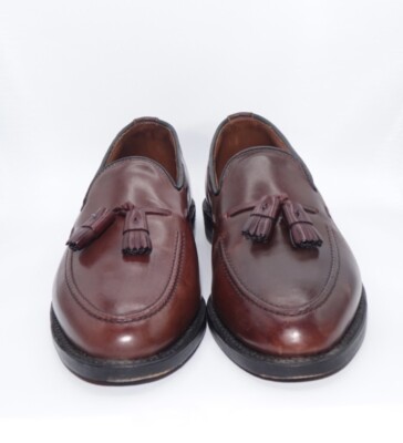 Allen Edmonds Grayson Tassel Loafer Brown / Tan Men’s 10.5 Leather USA 8219 Allen Edmonds Grayson Tassel Loafer Walnut Brown (8367  main image 3