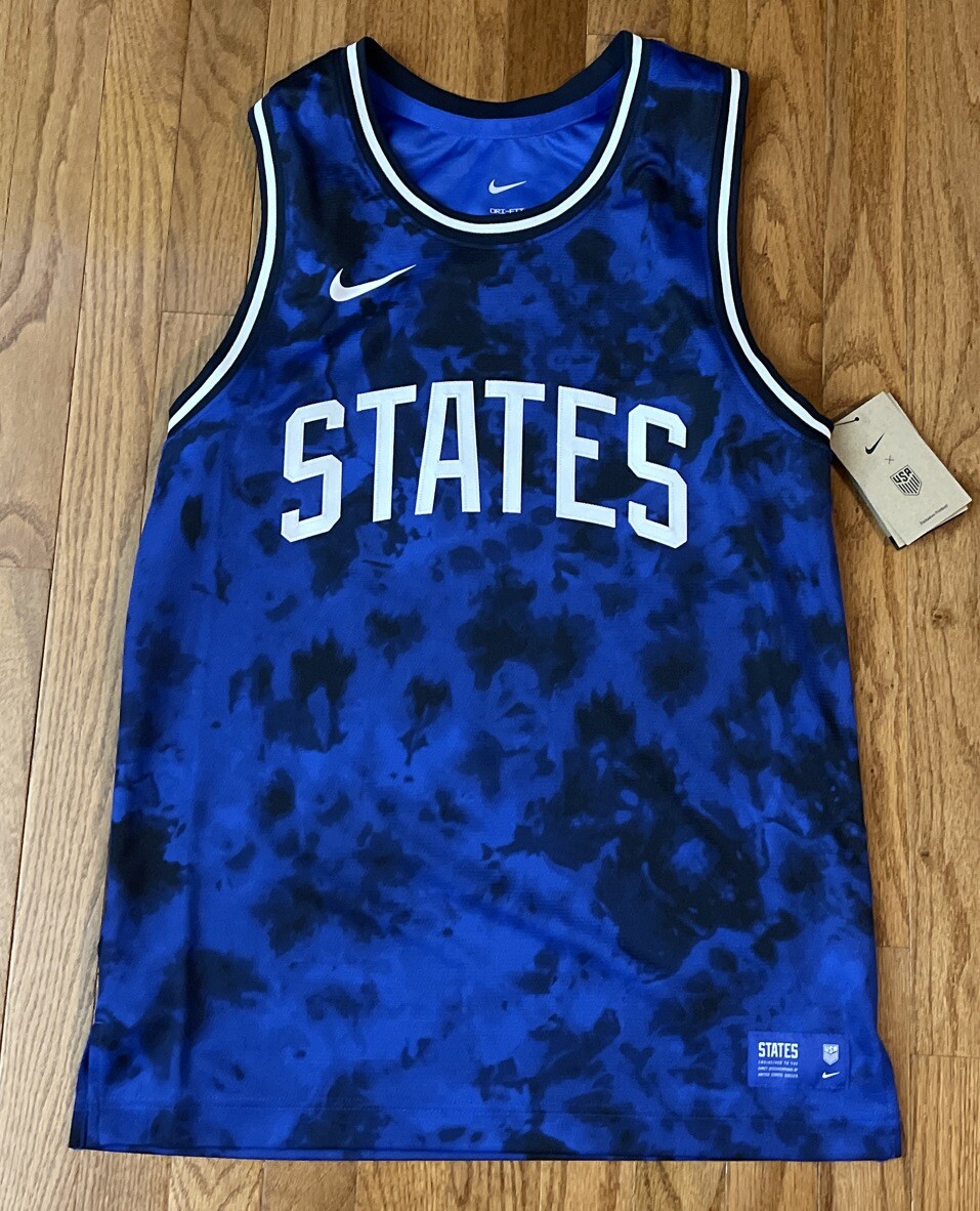 Men's Nike USA National Soccer Team Sleeveless Jersey DN1134 NWT Small USMNT