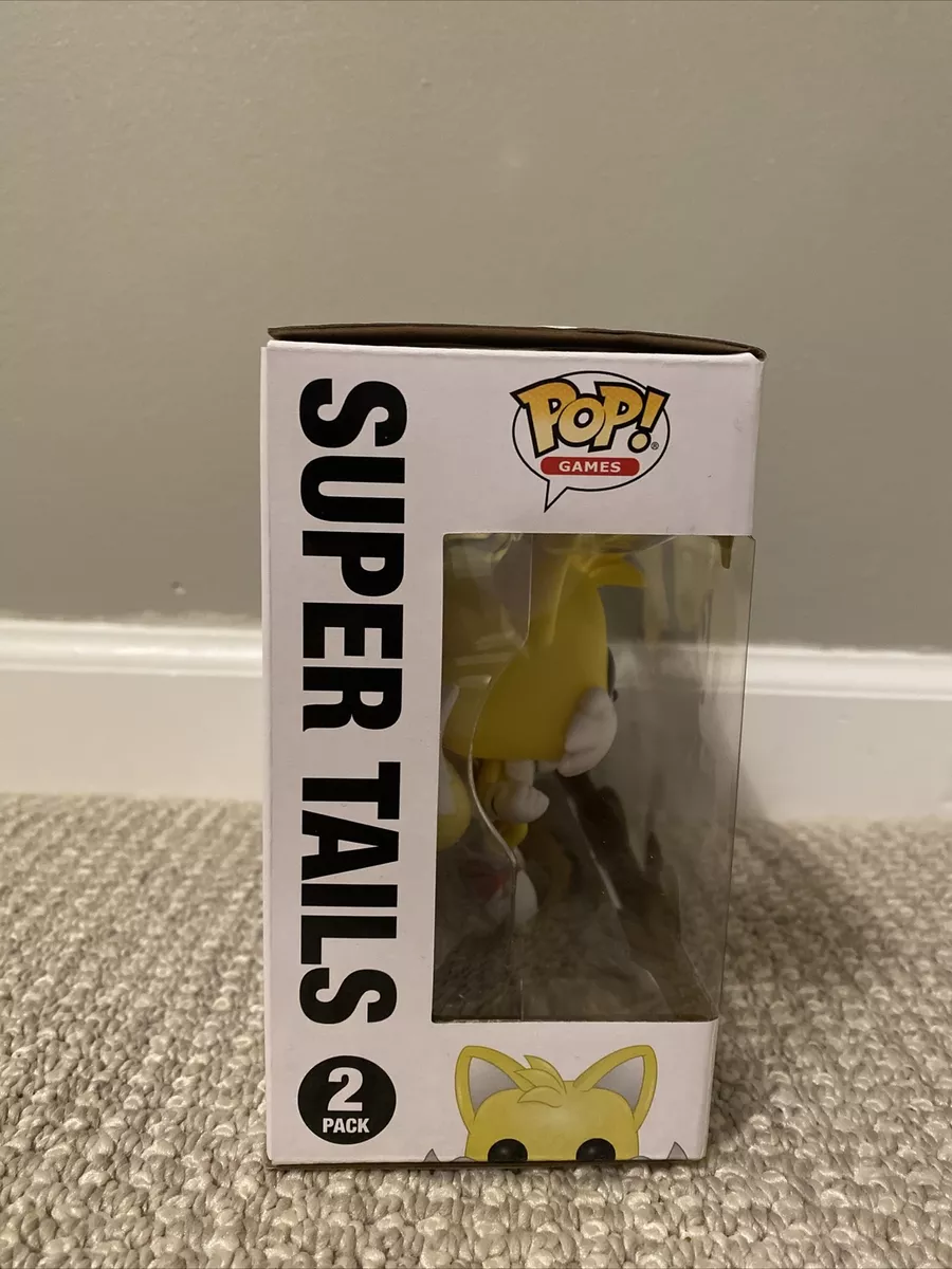 Pop Funko Super Tails & Super Silver 2 Pack Sonic The Hedgenog