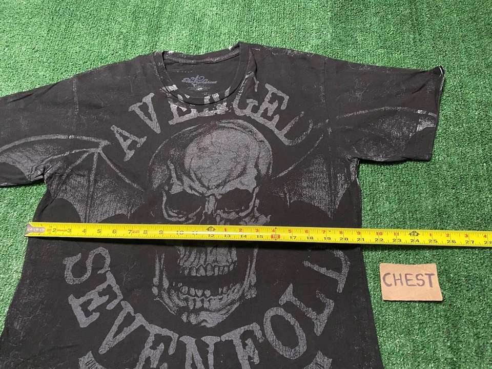 Men’s Adult Avenged Sevenfold T Shirt L Large Band - Image 4 of 4