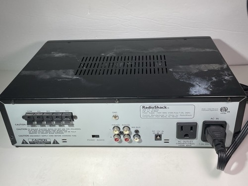 Radio Shack PA Amplifier 32-2054 40 Watt with Power Cord Amp Vintage - Picture 16 of 24