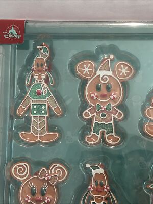 NIB Disney Parks Christmas 2020 Mickey Friends Gingerbread Cookies