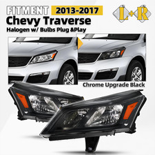 Upgrade Halogen Headlights For 2013-2017 Chev...