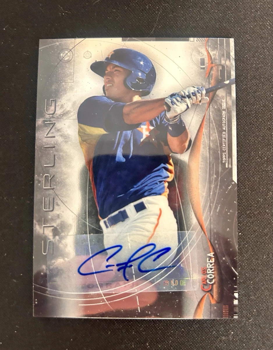 Carlos Correa Autographed Baseball Trading Cards for sale | eBay